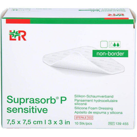SUPRASORB P sensitive PU-Schaumv.non-bor.7,5x7,5 10 St