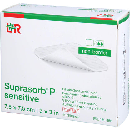 SUPRASORB P sensitive PU-Schaumv.non-bor.7,5x7,5 10 St