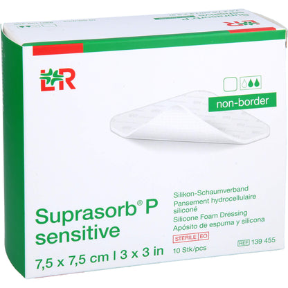 SUPRASORB P sensitive PU-Schaumv.non-bor.7,5x7,5 10 St