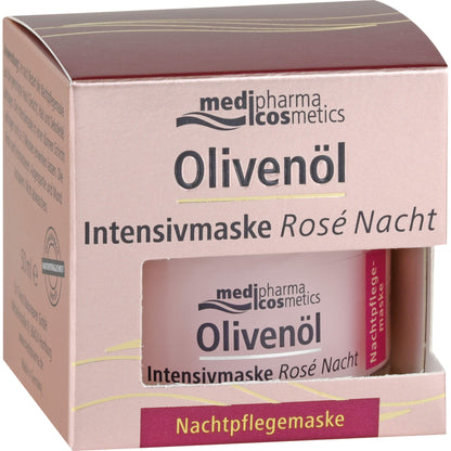 OLIVENÖL INTENSIVMASKE Rose Nachtcreme 50 ml