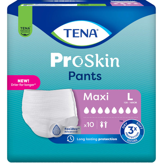 TENA PANTS Maxi L bei Inkontinenz 10 St