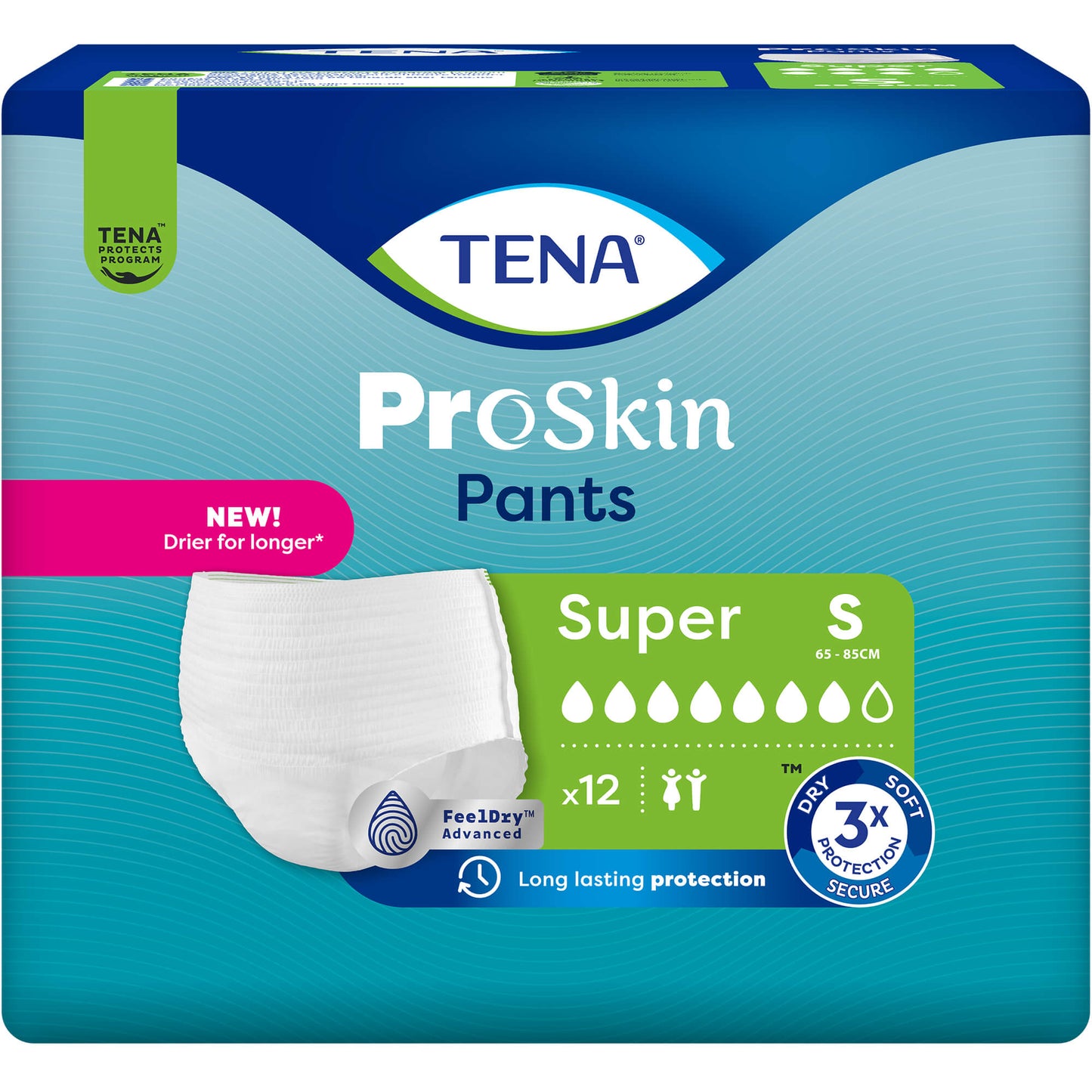 TENA PANTS Super S bei Inkontinenz 12 St