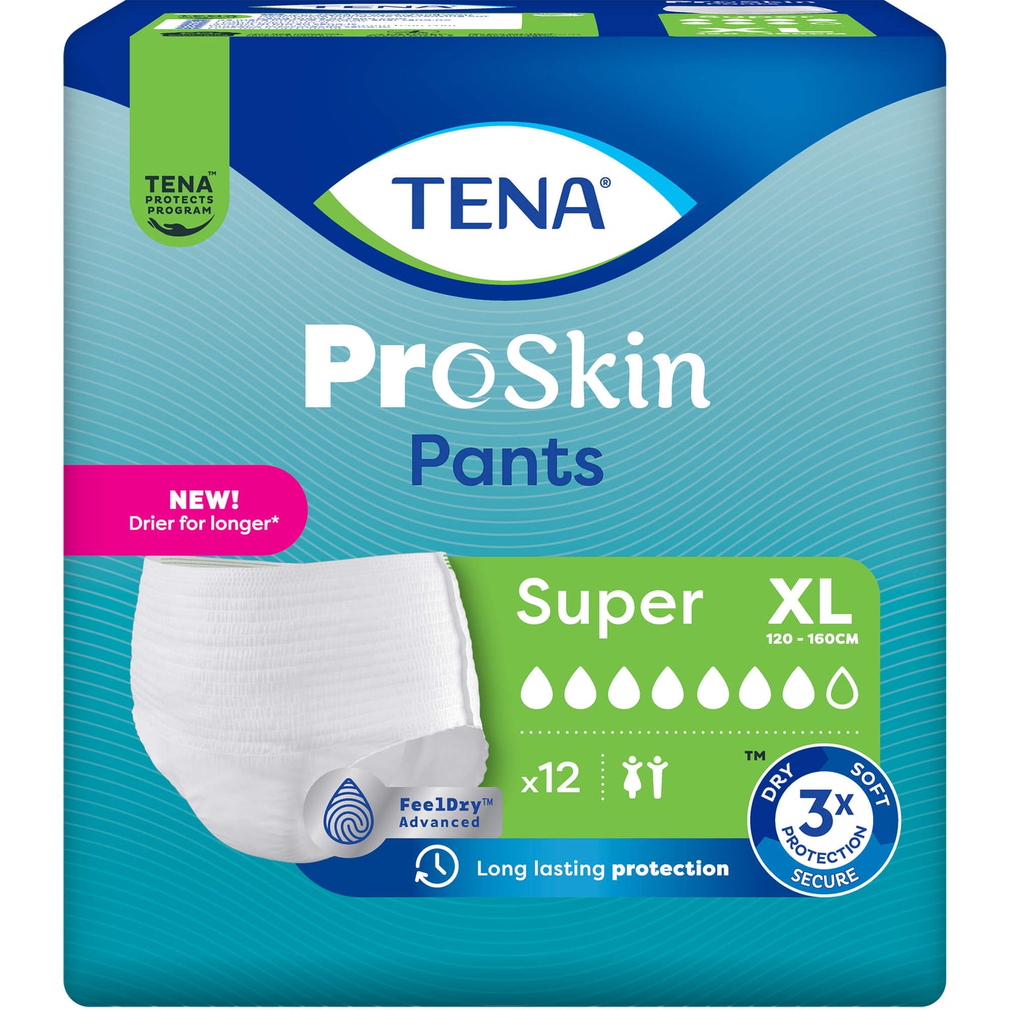 TENA PANTS Super XL bei Inkontinenz 12 St