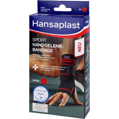 HANSAPLAST Sport Handgelenk-Bandage Gr.L 1 St