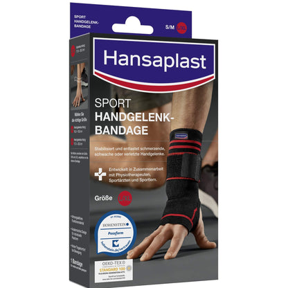 HANSAPLAST Sport Handgelenk-Bandage Gr.L 1 St