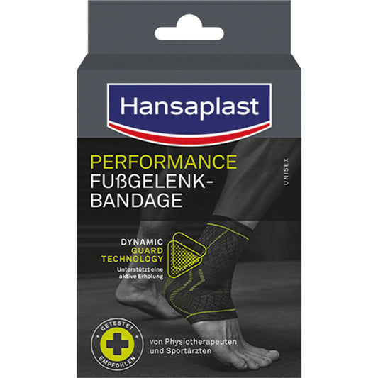 HANSAPLAST Sport Fußgelenk-Bandage Gr.M 1 St