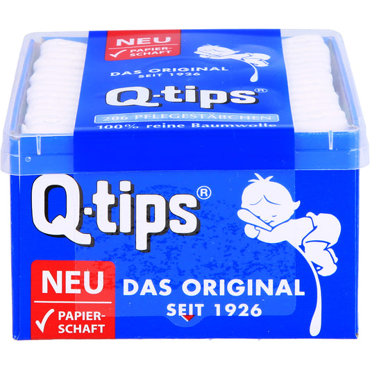 Q-TIPS Pflegestäbchen mit Papierschaft 206 St