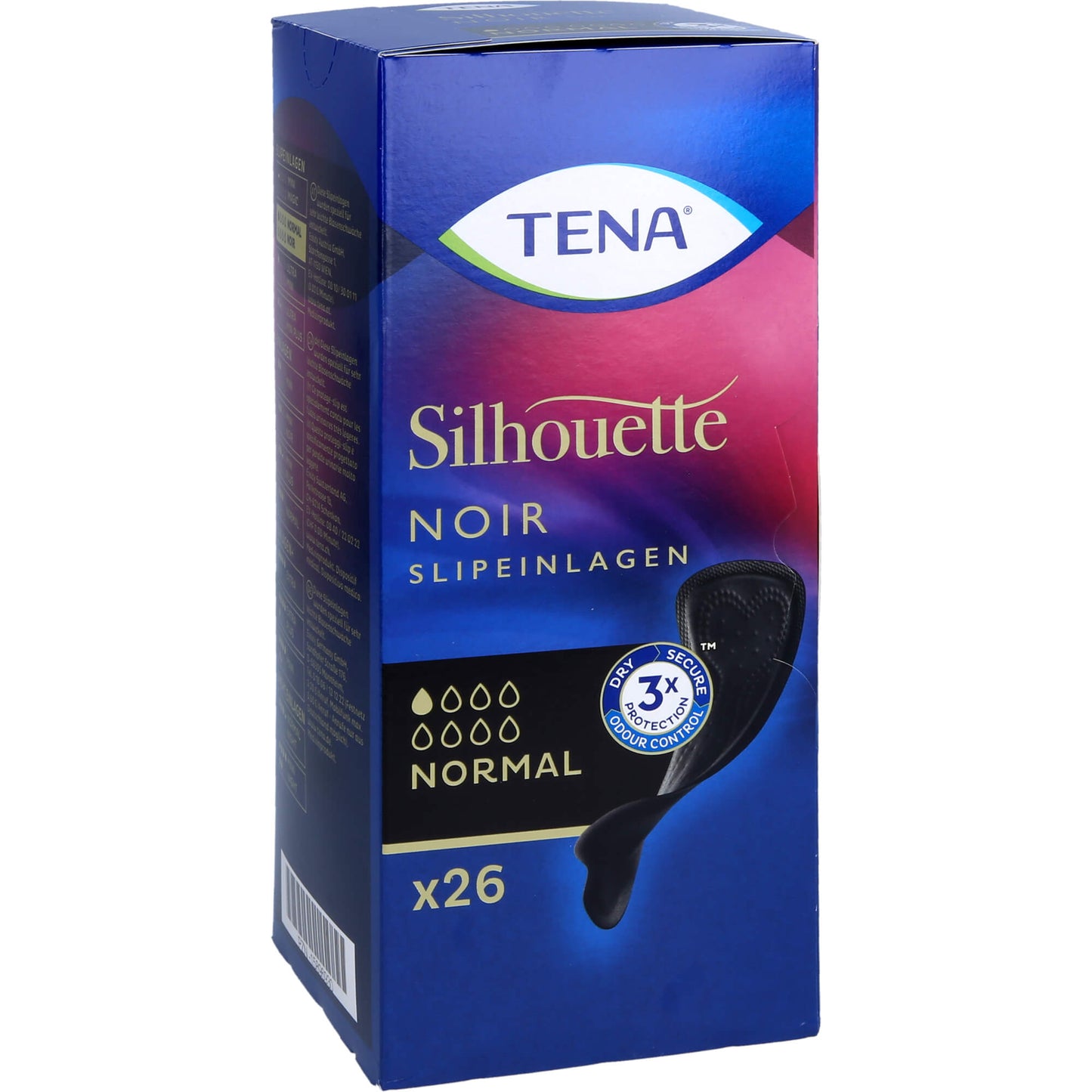TENA SILHOUETTE Inkontinenz Slipeinlagen norm.noir 26 St