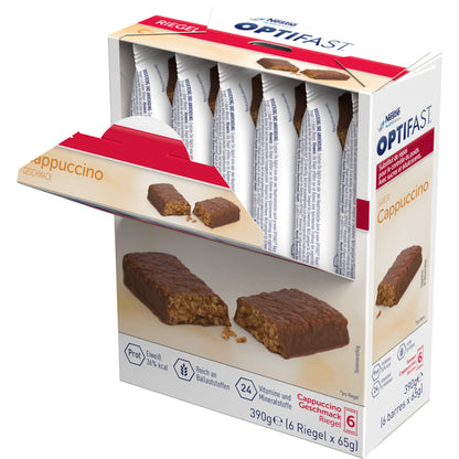 OPTIFAST Riegel Cappuccino 6X65 g
