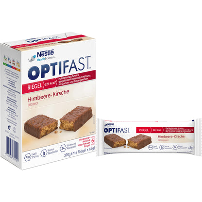 OPTIFAST Riegel Himbeere-Kirsche 6X65 g