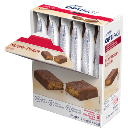 OPTIFAST Riegel Himbeere-Kirsche 6X65 g