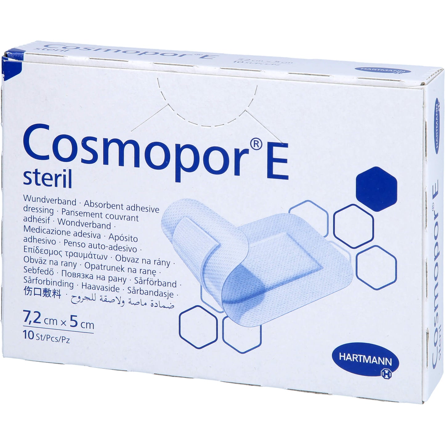 COSMOPOR E steril 5x7,2 cm 10 St