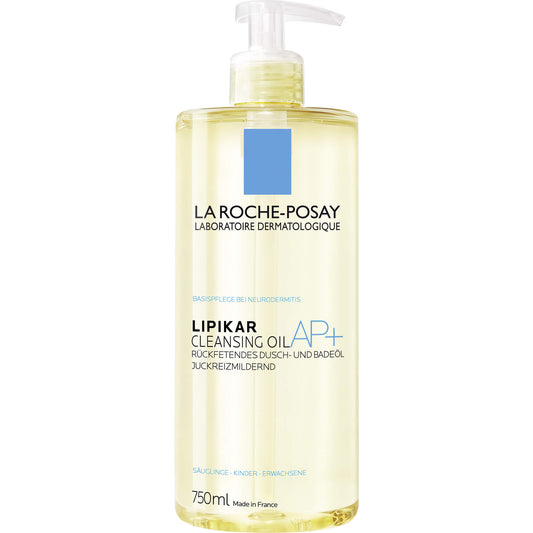 ROCHE-POSAY Lipikar Dusch- und Badeöl AP+ 750 ml