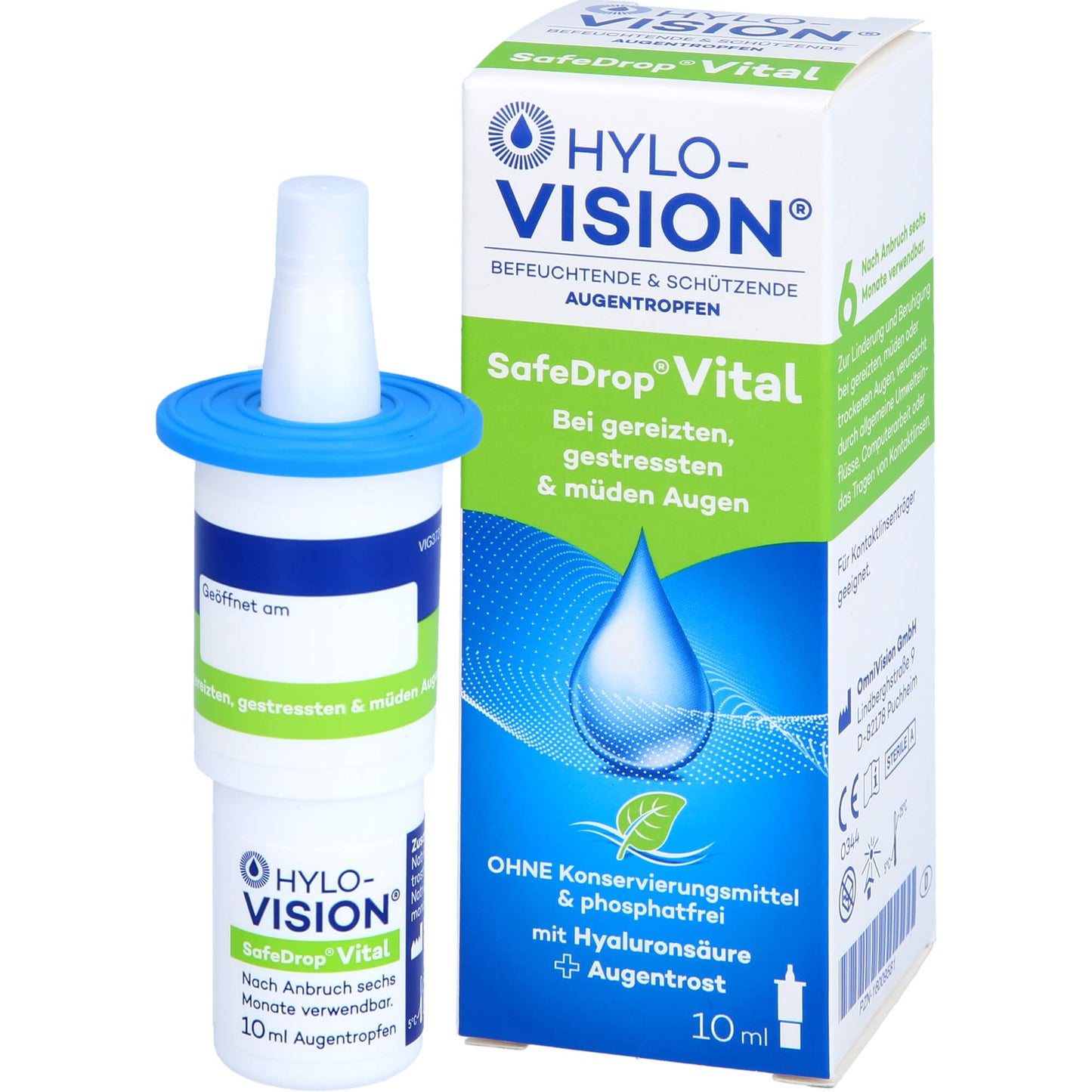 HYLO-VISION SafeDrop Vital Augentropfen 10 ml