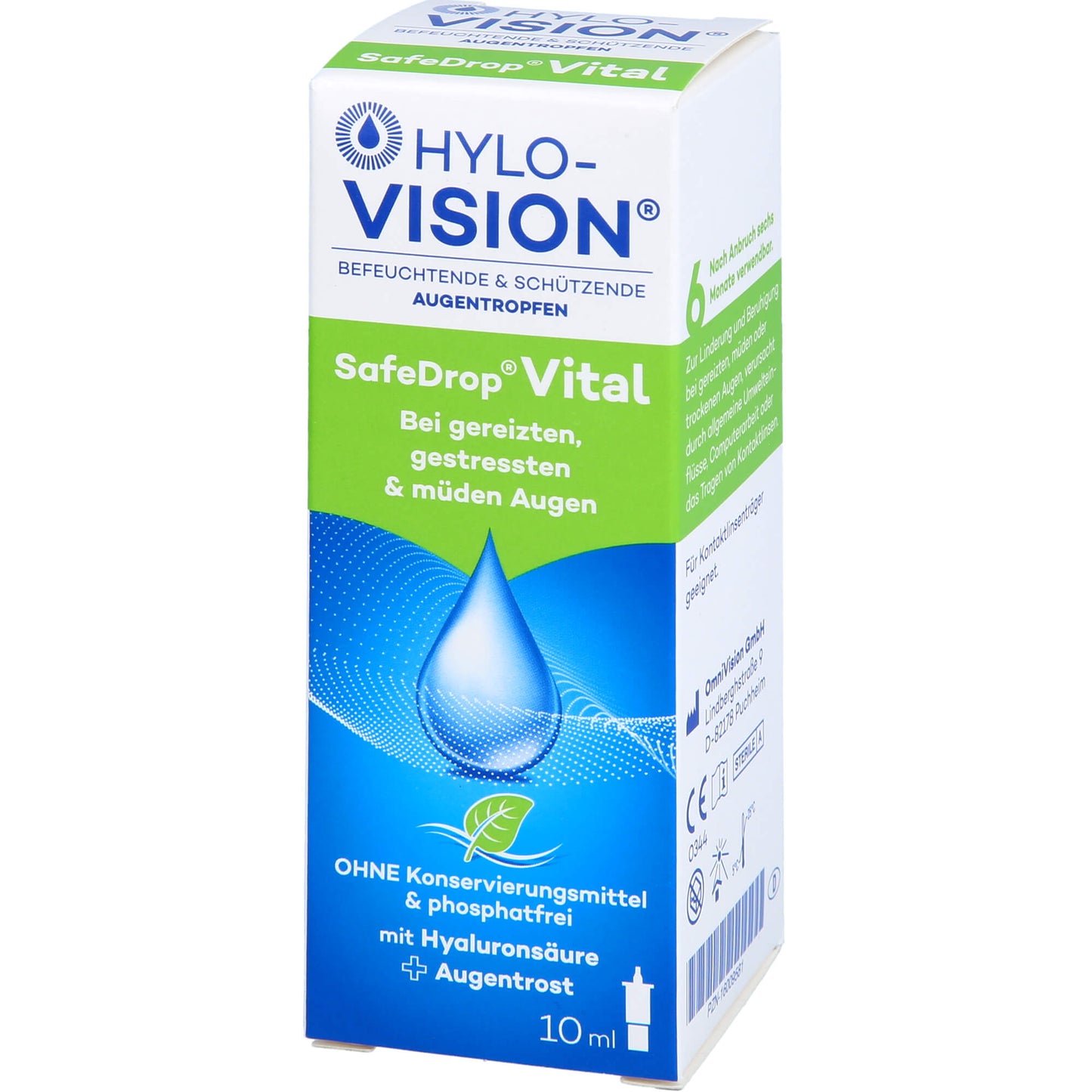 HYLO-VISION SafeDrop Vital Augentropfen 10 ml