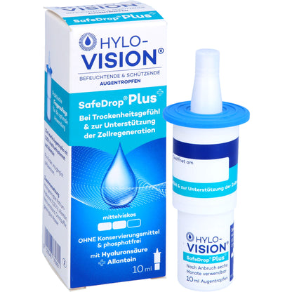 HYLO-VISION SafeDrop Plus Augentropfen 10 ml