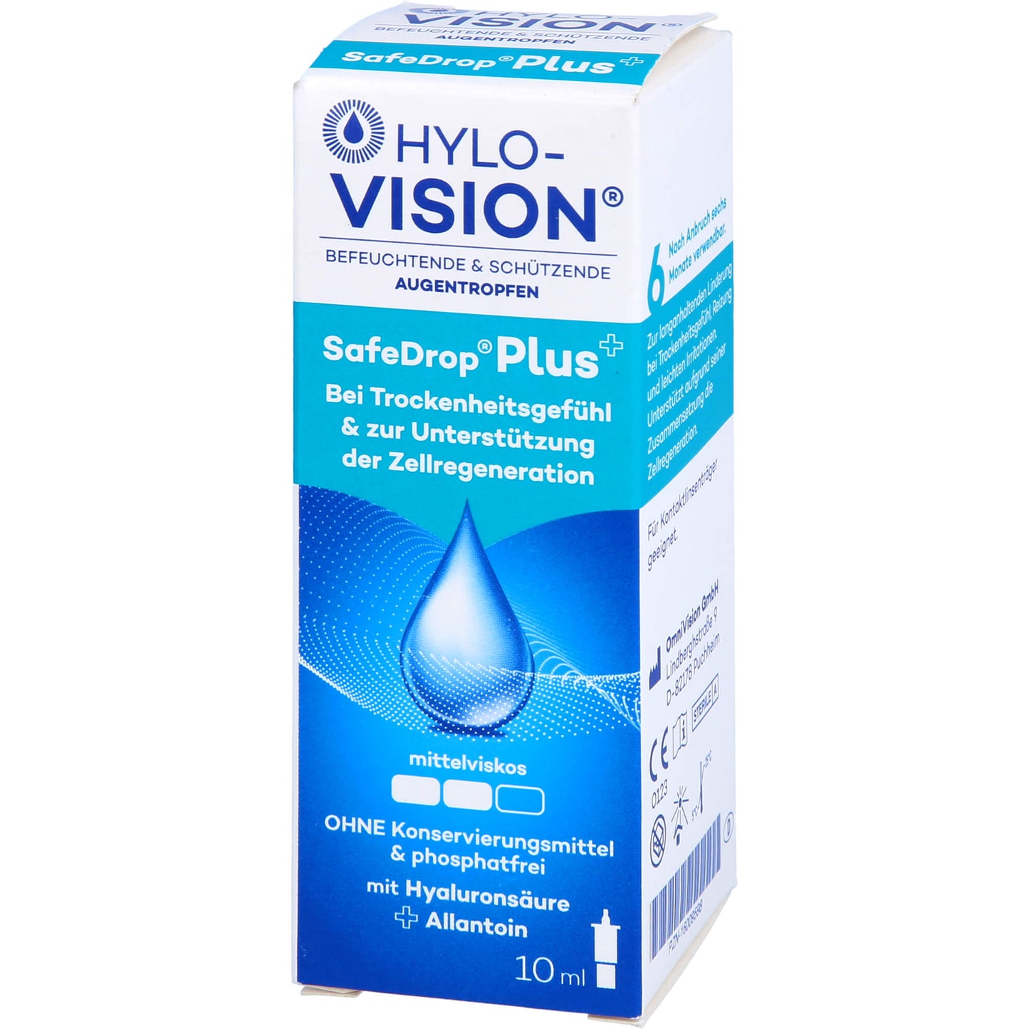 HYLO-VISION SafeDrop Plus Augentropfen 10 ml