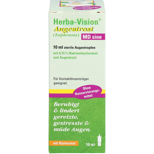 HERBA-VISION Augentrost MD sine Augentropfen 10 ml