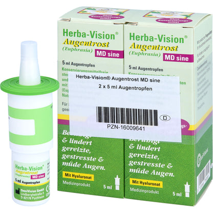HERBA-VISION Augentrost MD sine Augentropfen 10 ml