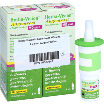 HERBA-VISION Augentrost MD sine Augentropfen 10 ml
