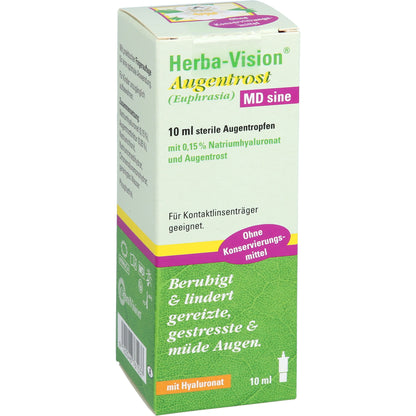 HERBA-VISION Augentrost MD sine Augentropfen 10 ml