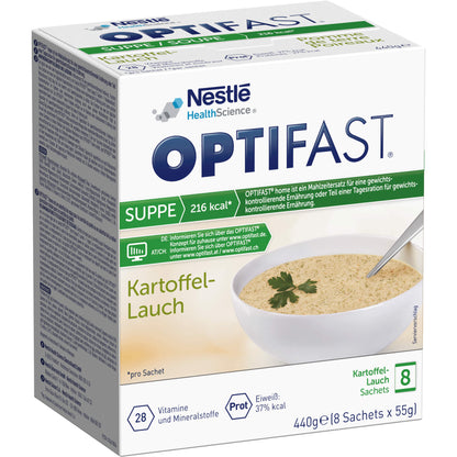 OPTIFAST Suppe Kartoffel-Lauch Pulver 8X55 g