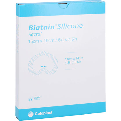 BIATAIN Silicone Schaumverb.Sakrum klein 15x19 cm 5 St
