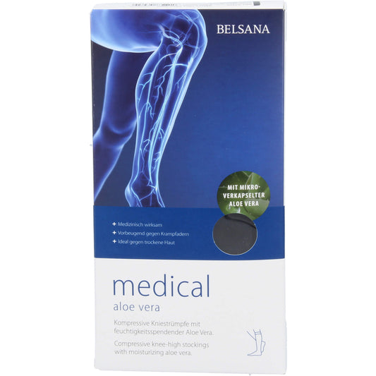 BELSANA med aloe AD Gr.M Gr.42-44 schwarz 2 St