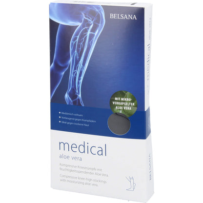 BELSANA med aloe AD Gr.M Gr.42-44 schwarz 2 St