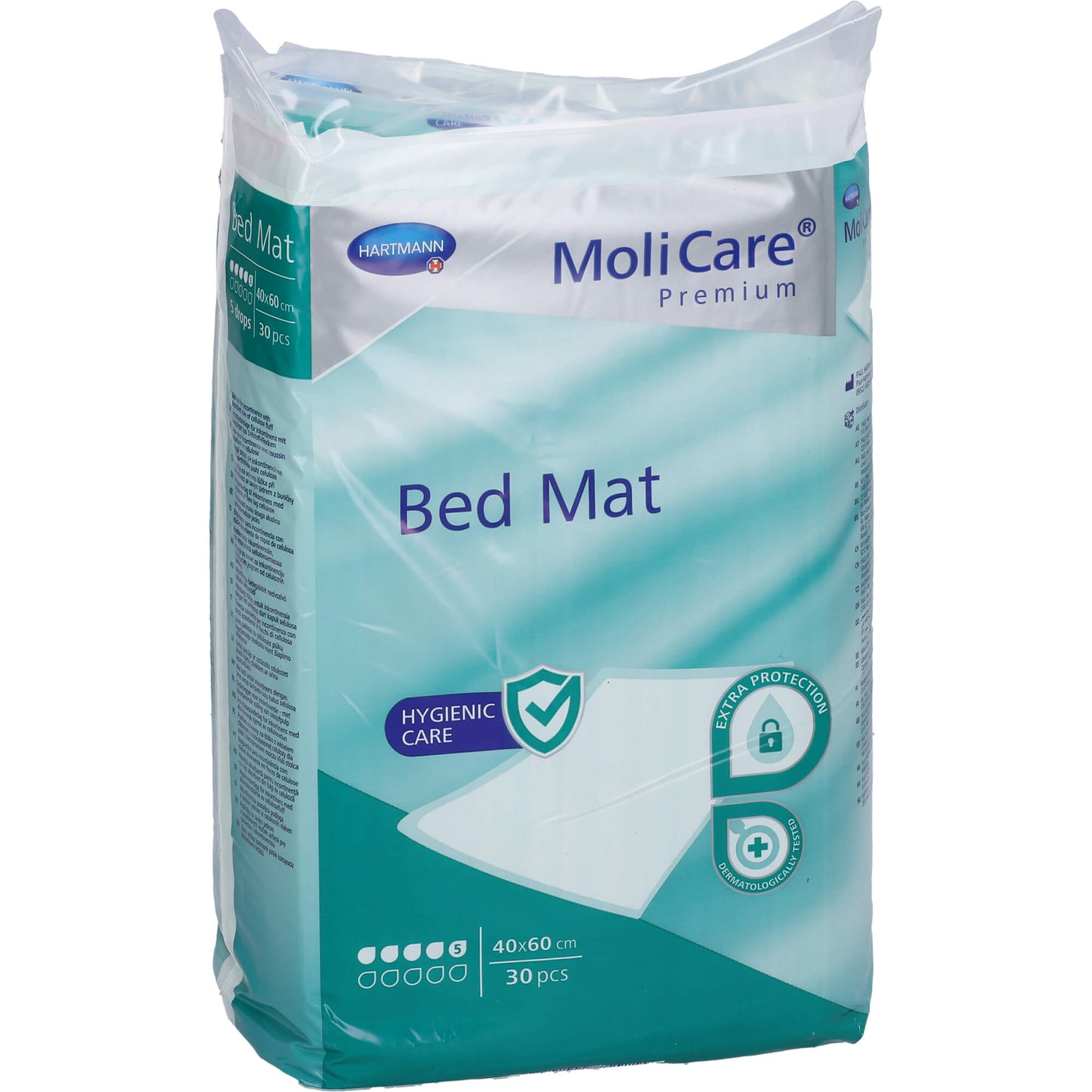 MOLICARE Premium Bed Mat 5 Tropfen 40x60 cm 30 St