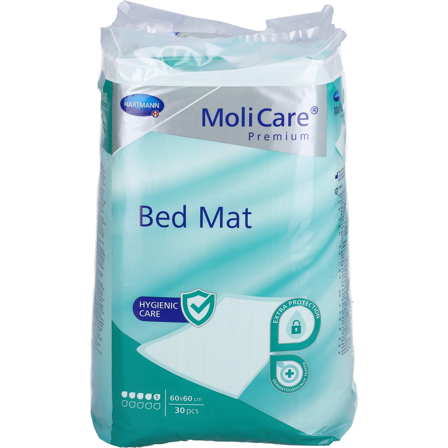 MOLICARE Premium Bed Mat 5 Tropfen 60x60 cm 30 St