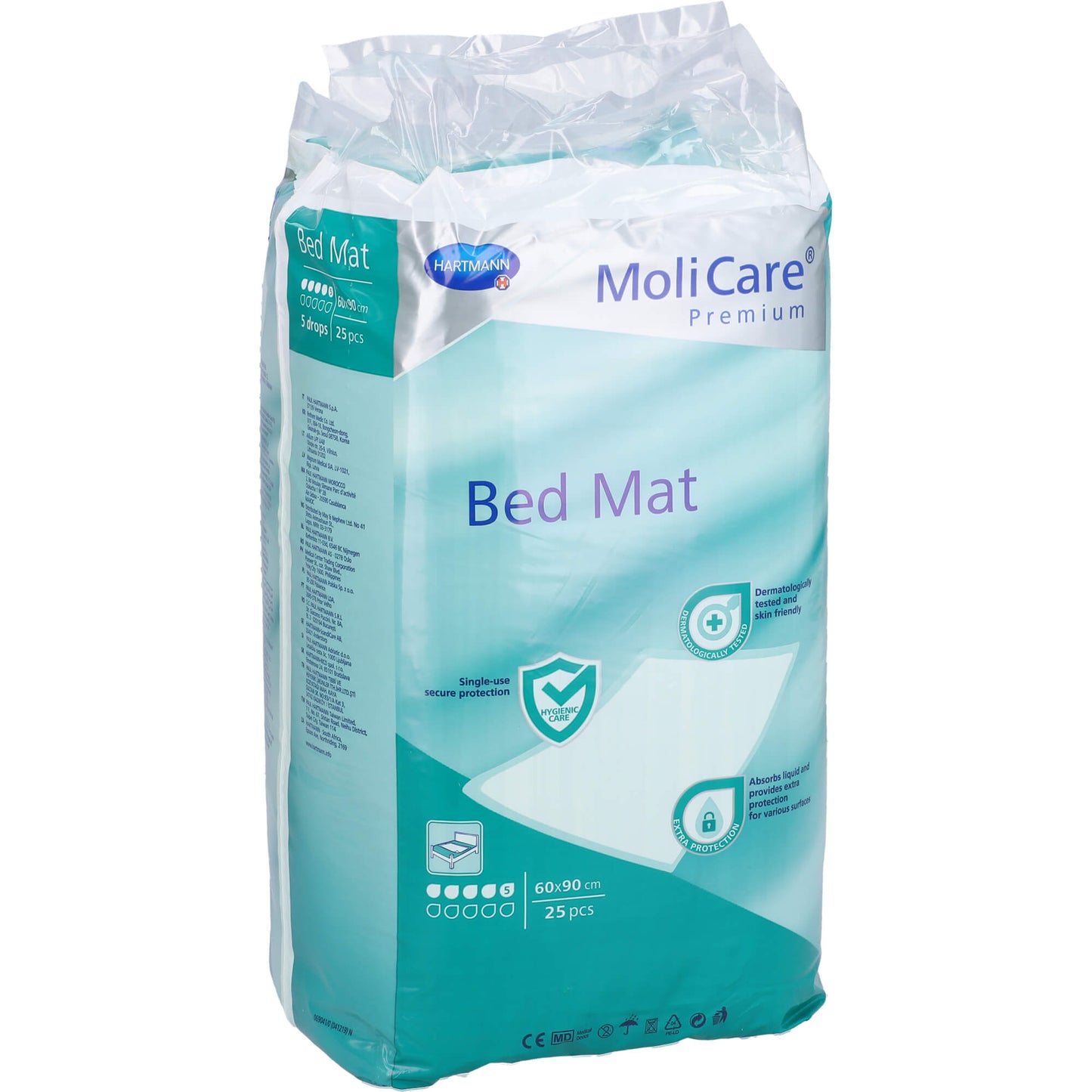MOLICARE Premium Bed Mat 5 Tropfen 60x90 cm 25 St
