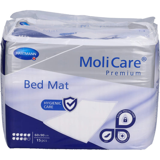 MOLICARE Premium Bed Mat 9 Tropfen 60x90 cm 15 St