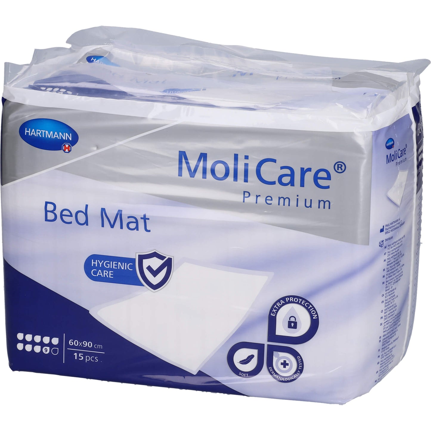 MOLICARE Premium Bed Mat 9 Tropfen 60x90 cm 15 St