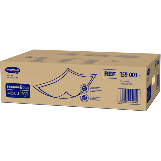 MOLICARE Bed Mat Eco 7 Tropfen 40x60 cm 100 St