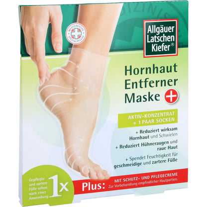 ALLGÄUER LATSCHENK. Hornhaut Entferner Maske plus 1 P