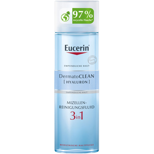 EUCERIN DermatoCLEAN Hyal.Miz.Reinigungsfluid 3in1 200 ml