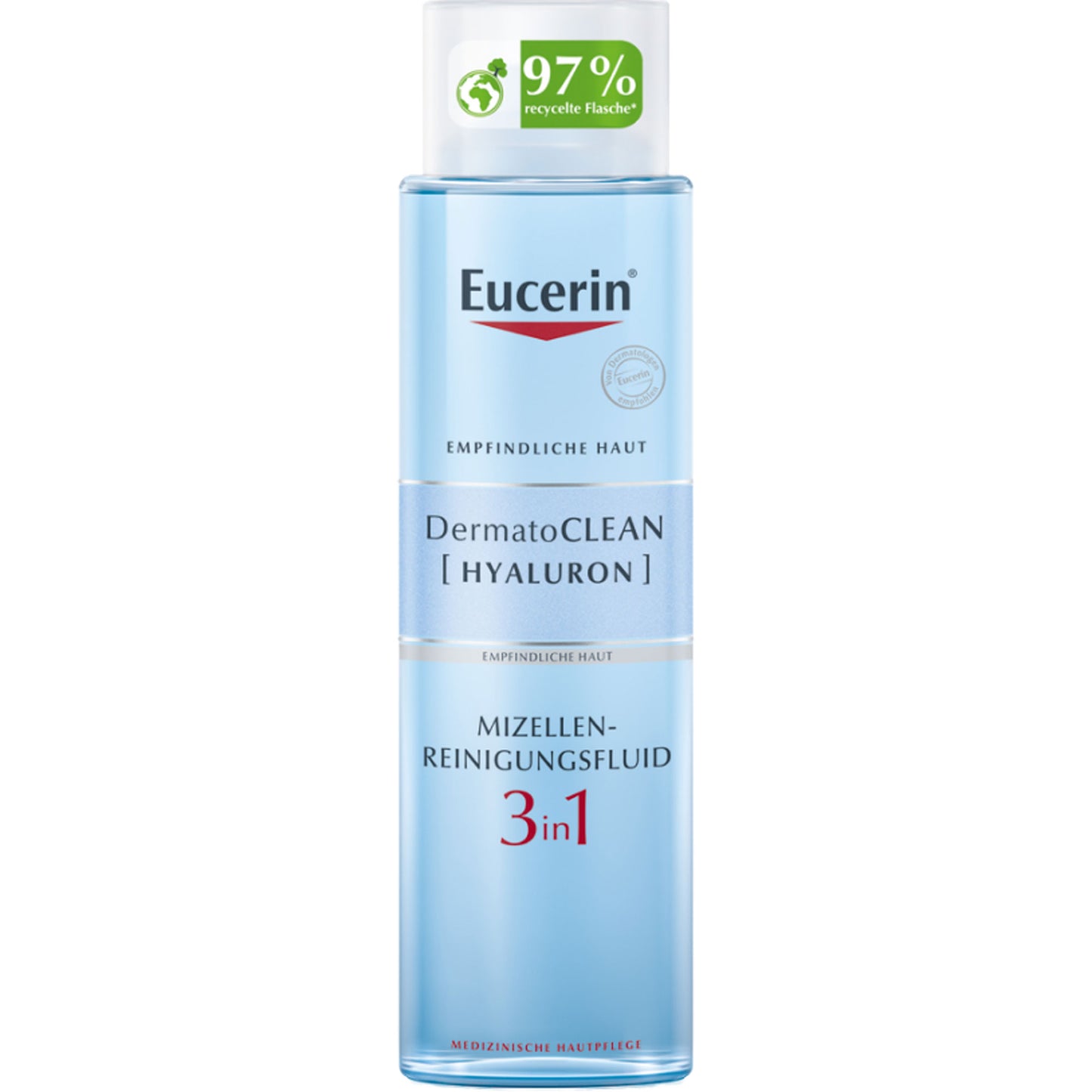 EUCERIN DermatoCLEAN Hyal.Miz.Reinigungsfluid 3in1 400 ml