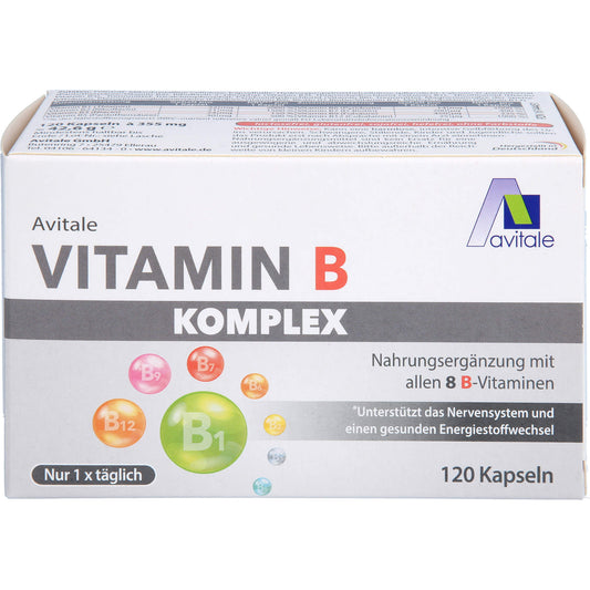 VITAMIN B KOMPLEX Kapseln 120 St