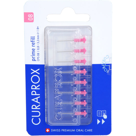 CURAPROX CPS 08 prime Interdentalbürsten Refill 8 St