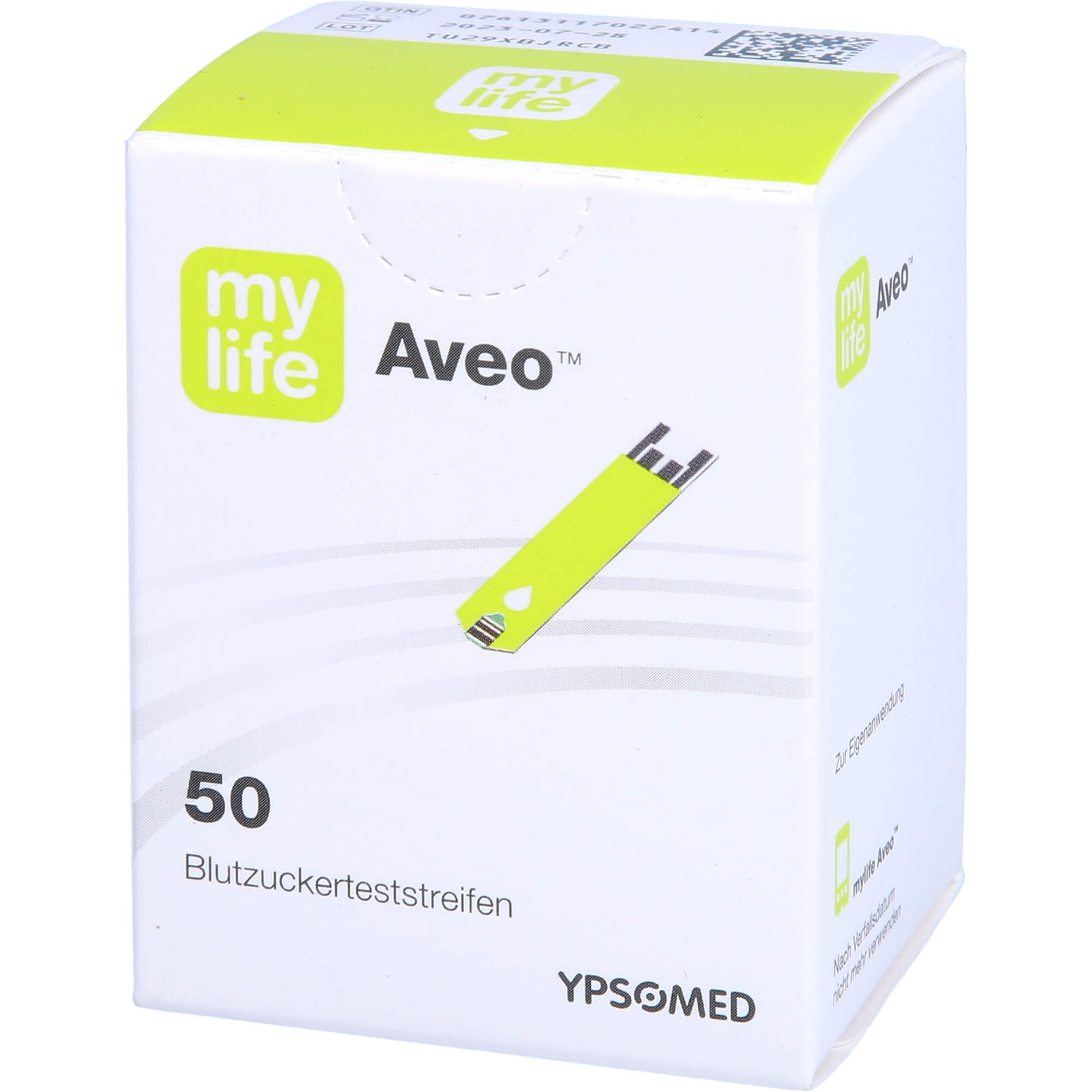 MYLIFE Aveo Blutzucker Teststreifen 50 St