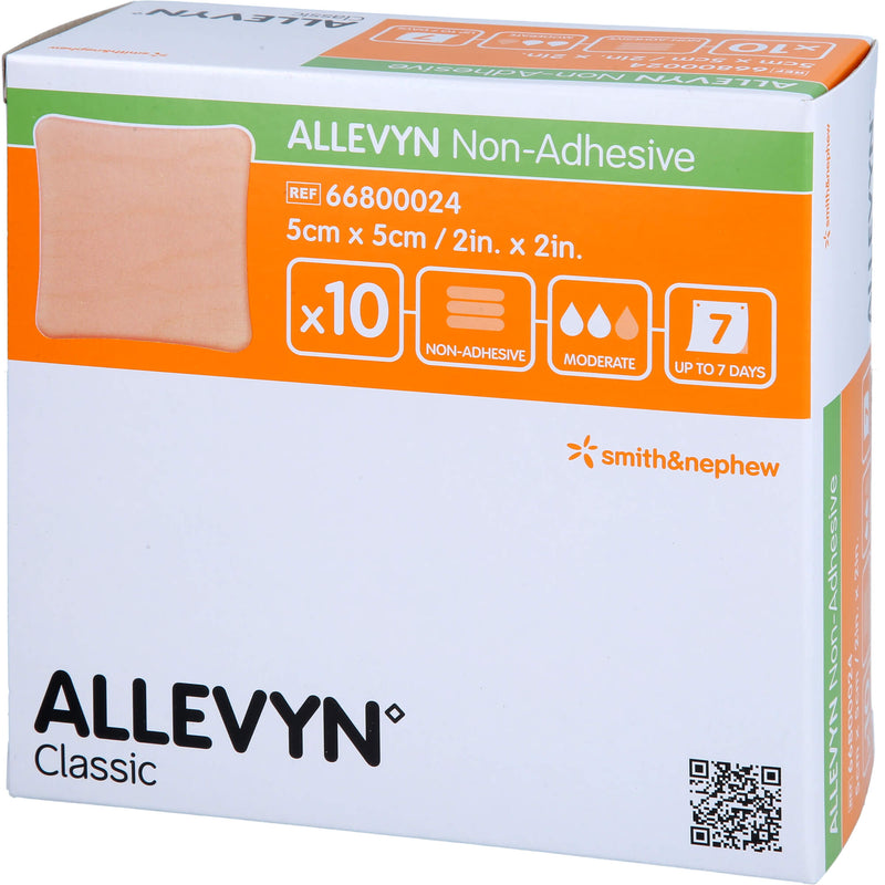 ALLEVYN NON ADH 5X5 10 St