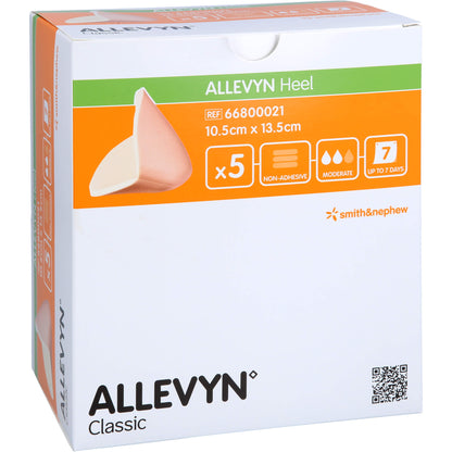 ALLEVYN Heel Schaumstoff Fersenverb.10,5x13,5 cm 5 St