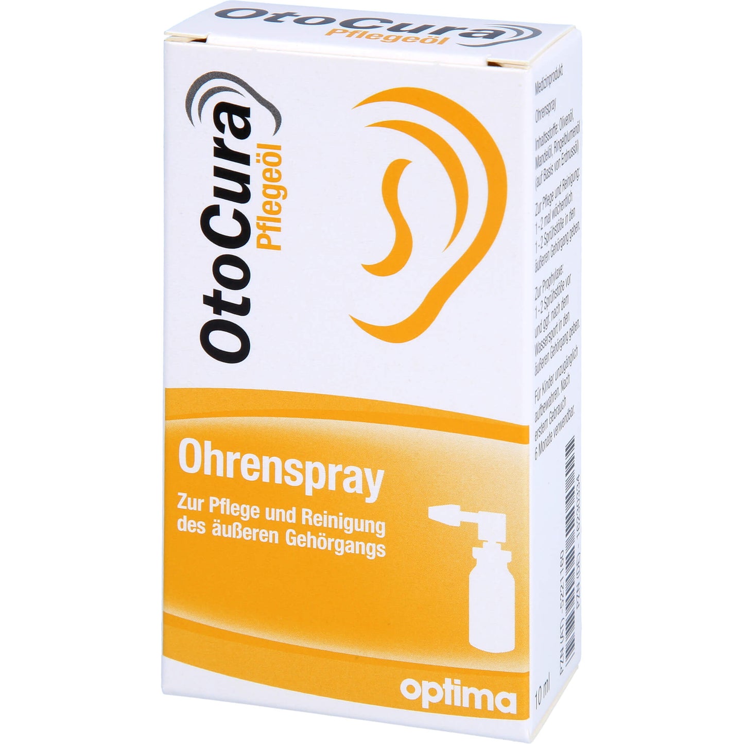 OTOCURA Ohrenspray Pflegeöl 10 ml