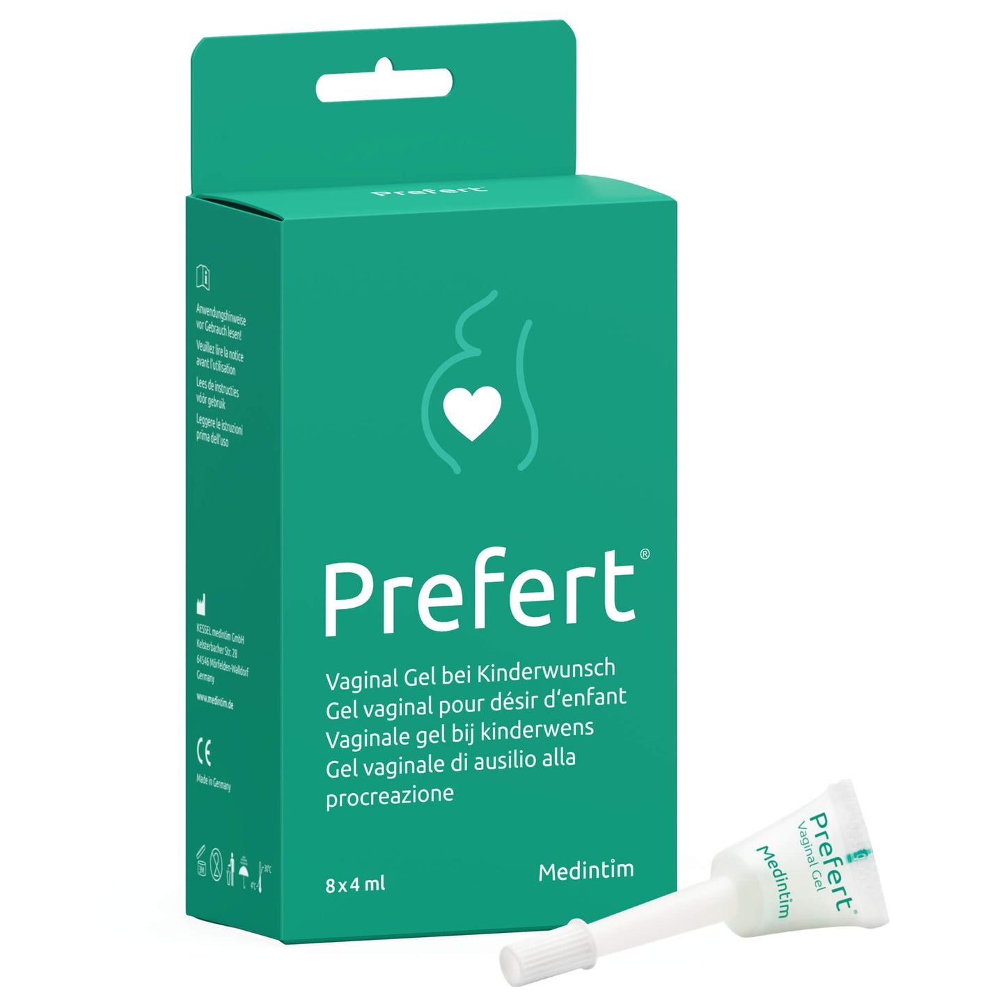 PREFERT Vaginal Gel 8X4 ml