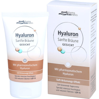 HYALURON SANFTE Bräune Gesichtspflege Creme 50 ml