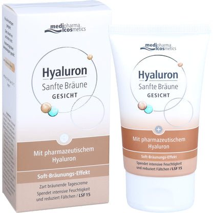 HYALURON SANFTE Bräune Gesichtspflege Creme 50 ml