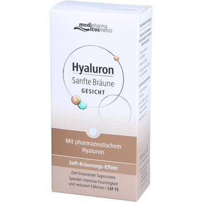 HYALURON SANFTE Bräune Gesichtspflege Creme 50 ml