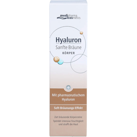 HYALURON SANFTE Bräune Körperpflege Creme 200 ml