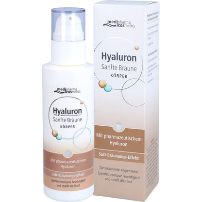 HYALURON SANFTE Bräune Körperpflege Creme 200 ml